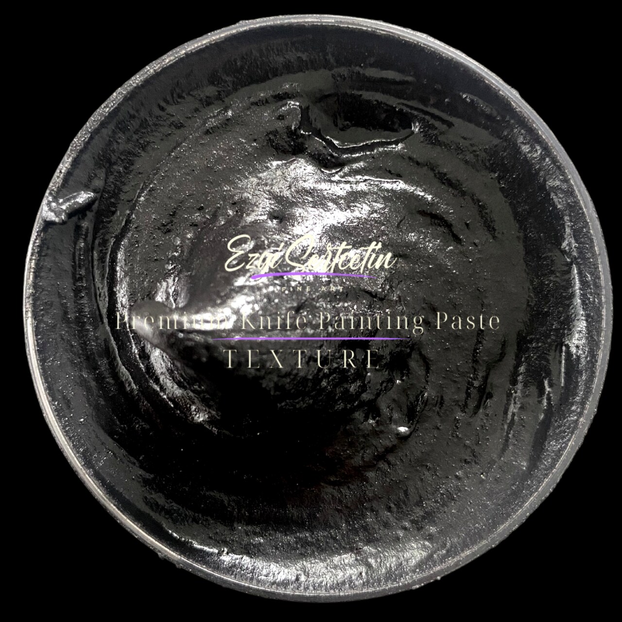 Premium Palette Knife Painting Paste|Modeling Paste|Texture Paste|Authentic Bright Colors|Ready to Use|Easy to Apply| 6oz by Volume|Ezgi Sertcetin